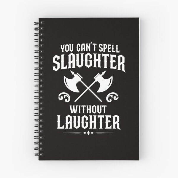 Item preview, Cant Spell Slaughter Without Laughter Axes designed and sold by mokopuniarts.
