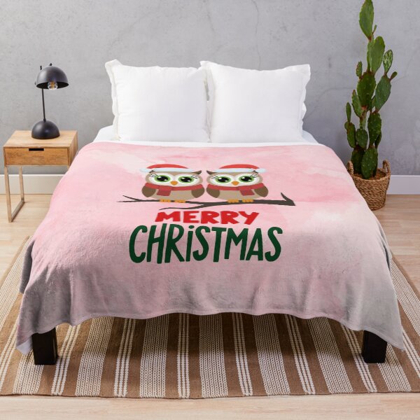 Item preview, Cute Merry Christmas Owl Holiday Art designed and sold by stormk10.