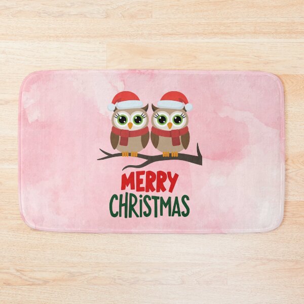 Item preview, Cute Merry Christmas Owl Holiday Art designed and sold by stormk10.