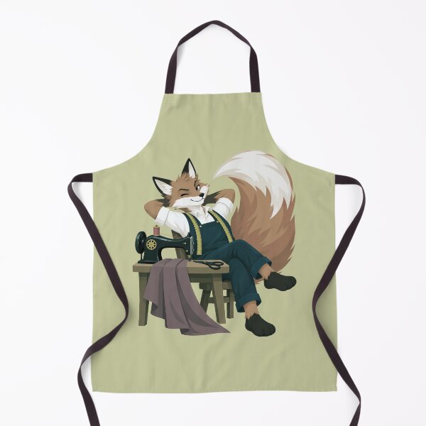 Item preview, Funny Fox Sewing – Vintage Tailoring Humor designed and sold by karamram.