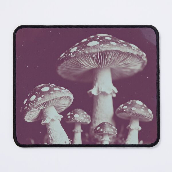 Item preview, Dark Academia Mushrooms | Foraging Steampunk Art designed and sold by MossfirWood.