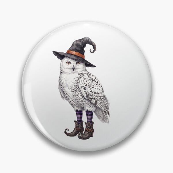Item preview, Witchy Snowy Owl designed and sold by Tiffany Roy.