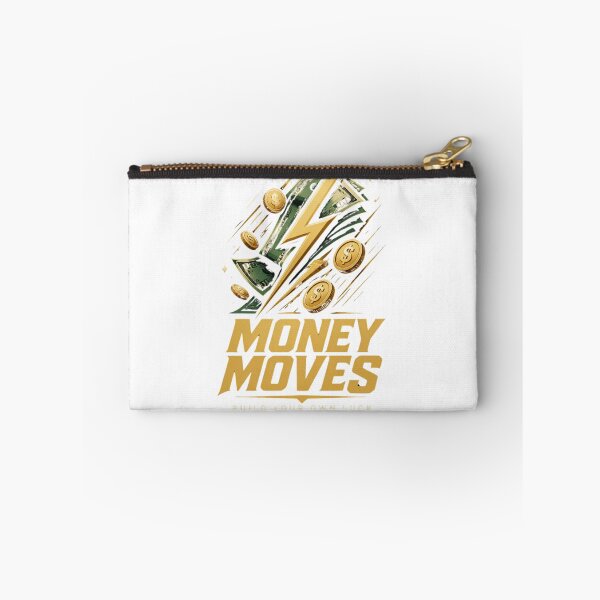 Item preview, Money Moves Gold Lightning Cash Hustle Streetwear designed and sold by OumaAL.