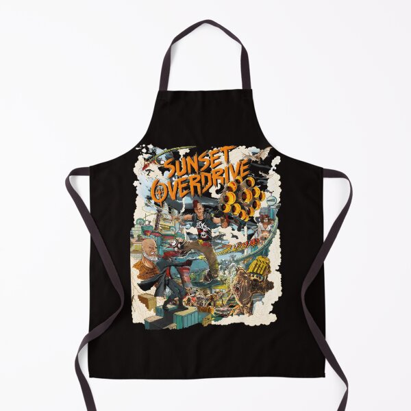 Item preview, Sunset Overdrive Action Collage Art designed and sold by mokopuniarts.
