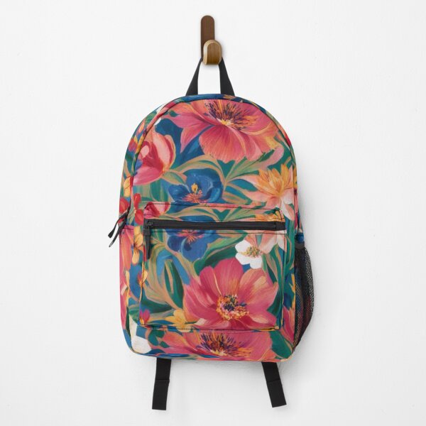 Item preview, Vibrant Tropical Floral Pattern Lush Botanical Blossoms designed and sold by adlkh.