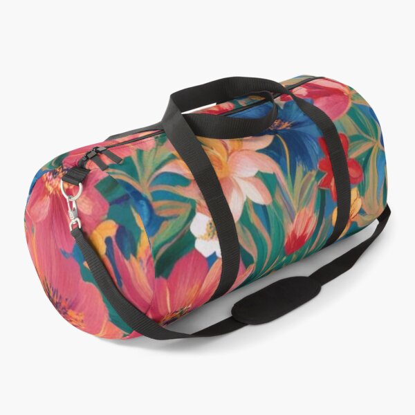 Item preview, Vibrant Tropical Floral Pattern Lush Botanical Blossoms designed and sold by adlkh.