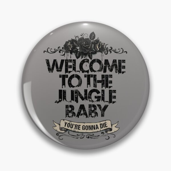 Item preview, Distressed Roses Welcome To The Jungle Baby Quote-63 designed and sold by EkremEskikoy.