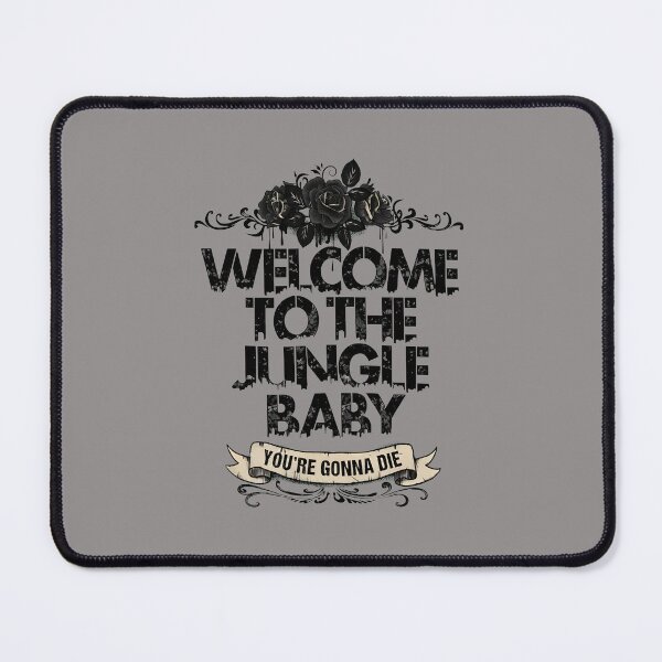 Item preview, Distressed Roses Welcome To The Jungle Baby Quote-63 designed and sold by EkremEskikoy.