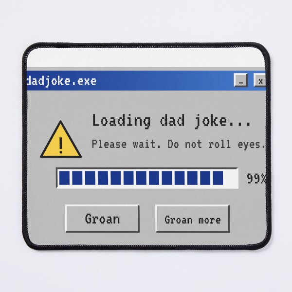 Item preview, Dadjoke Exe Loading Funny Retro Computer Dad designed and sold by somebasic.