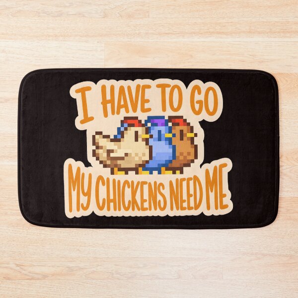 Item preview, Pixel Chickens Need Me Funny Retro Gaming Quote designed and sold by theleftyworks.