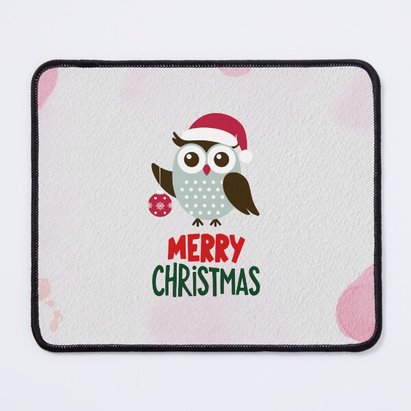 Item preview, Cute Merry Christmas Owl Holiday Art designed and sold by stormk10.