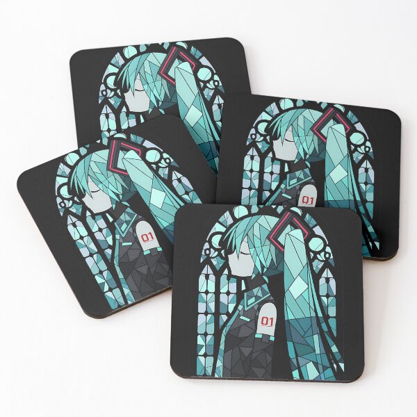 Item preview, Stained Glass Hatsune Miku designed and sold by amine drirej.