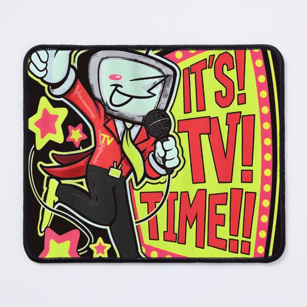 Item preview, It's TV Time! Retro TV Head Character designed and sold by theleftyworks.