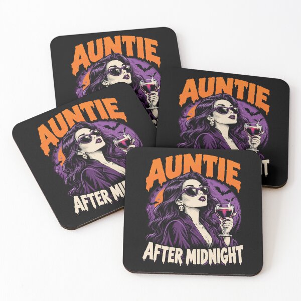 Item preview, Auntie After Midnight Sassy Wine Lover Goth designed and sold by markymaarty.