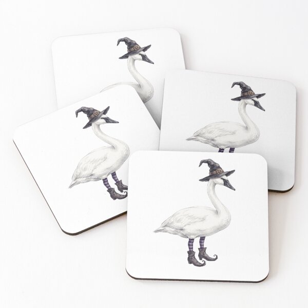 Item preview, Witchy Trumpeter Swan designed and sold by Tiffany Roy.