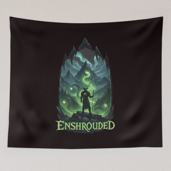 Item preview, Enshrouded Warrior Fantasy Art designed and sold by theleftyworks.