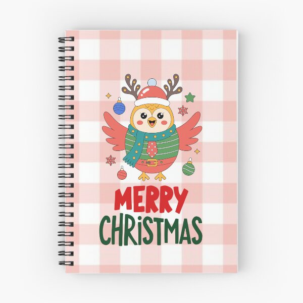 Item preview, Cute Merry Christmas Owl Holiday Art designed and sold by stormk10.