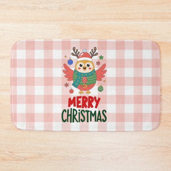 Item preview, Cute Merry Christmas Owl Holiday Art designed and sold by stormk10.