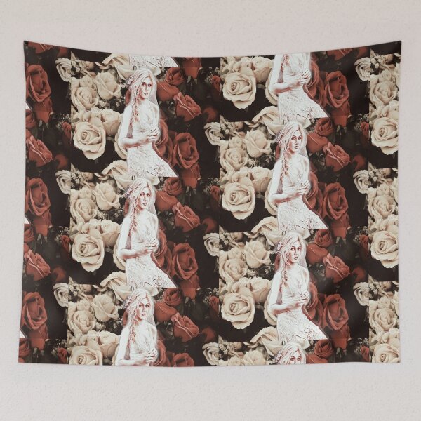 Item preview, Cazadores de Sombras, Clary Fray, flores (edición) designed and sold by simpleswift.