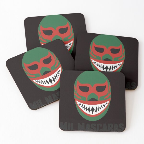 Item preview, Mil Mascaras Wrestling Mask Iconic Luchador Art designed and sold by theleftyworks.