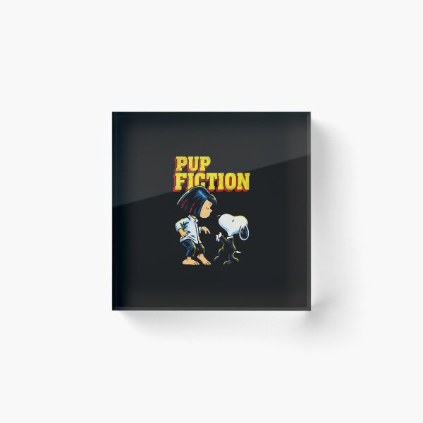 Item preview, Pup Fiction Funny Dog Dancing Parody Graphic designed and sold by HytoneArt.