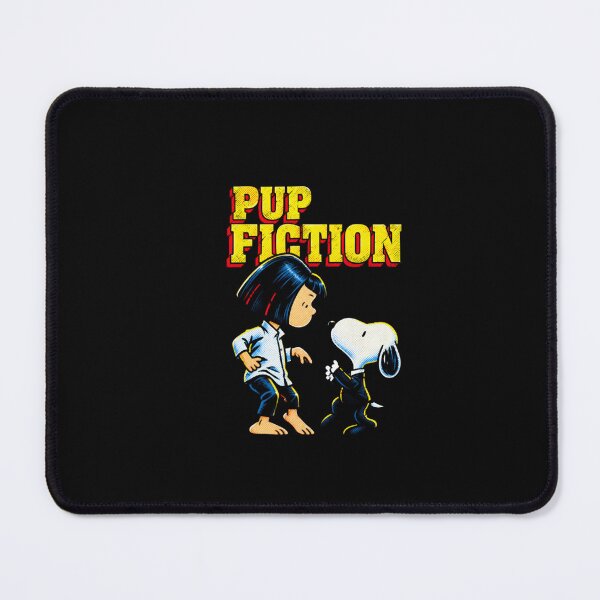Item preview, Pup Fiction Funny Dog Dancing Parody Graphic designed and sold by HytoneArt.