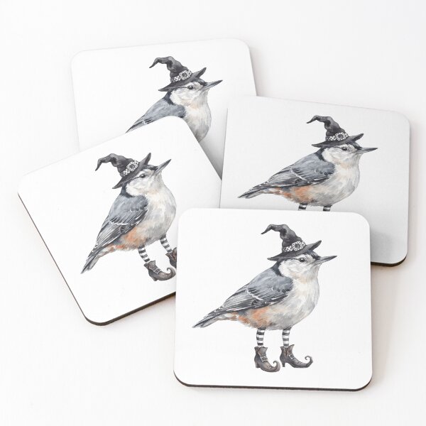 Item preview, Witchy Nuthatch Bird designed and sold by Tiffany Roy.