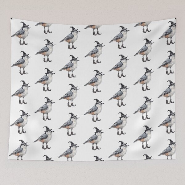 Item preview, Witchy Nuthatch Bird designed and sold by Tiffany Roy.