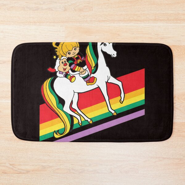 Item preview, Retro Rainbow Character Riding Horse  designed and sold by theleftyworks.
