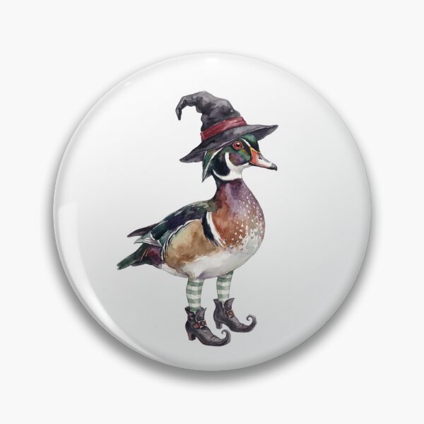 Item preview, Witchy Wood Duck designed and sold by Tiffany Roy.