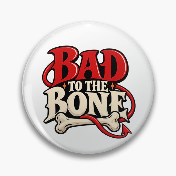 Item preview, Bad to the Bone Devil Tail Halloween designed and sold by allthingscrafts.
