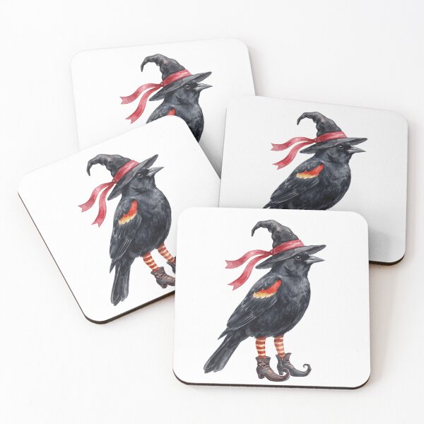 Item preview, Witchy Blackbird Halloween designed and sold by Tiffany Roy.