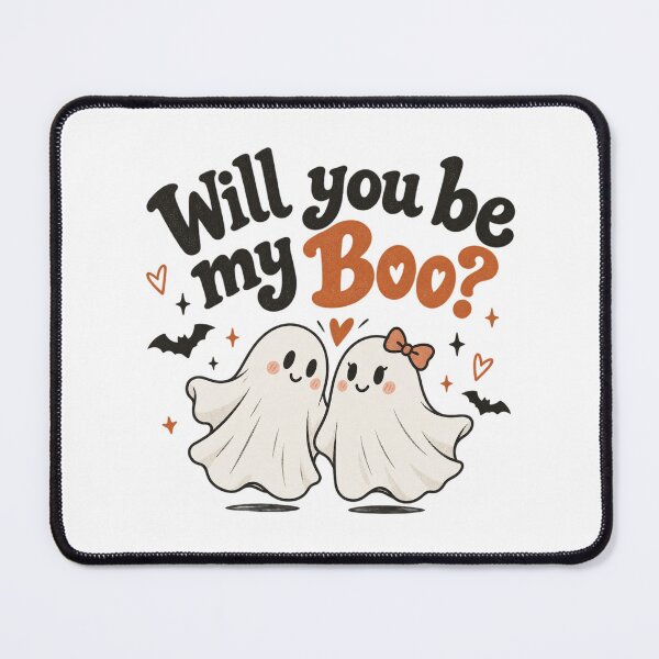 Item preview, Will You Be My Boo? Cute Ghosts designed and sold by allthingscrafts.