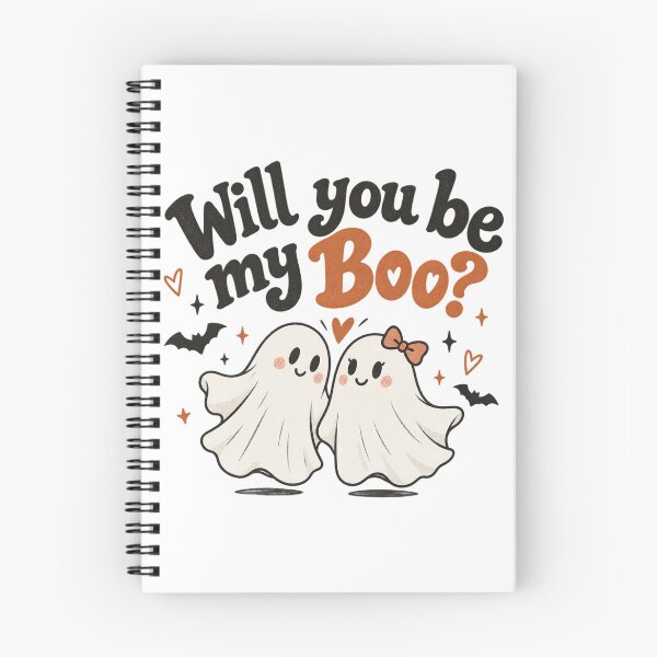 Item preview, Will You Be My Boo? Cute Ghosts designed and sold by allthingscrafts.