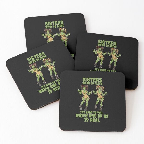 Item preview, Hermanas, ¡somos tan parecidas! – Divertidas Hermanas Zombies para Halloween designed and sold by Britishdelights.
