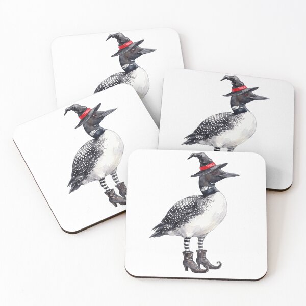 Item preview, Witchy Common Loon designed and sold by Tiffany Roy.