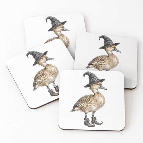 Item preview, Witchy Mallard Duck designed and sold by Tiffany Roy.