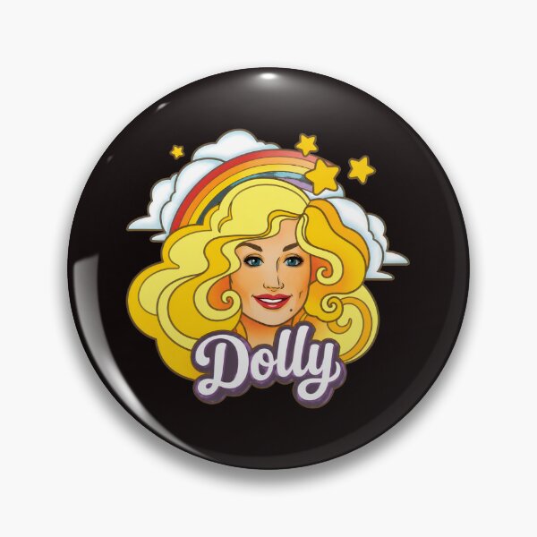 Item preview, Dolly Parton Rainbow Star Portrait Art designed and sold by Pixelonersquare.