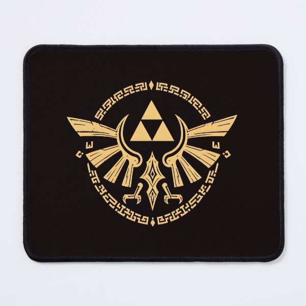 Item preview, Golden Emblem of Hyrule Gaming Art designed and sold by Pixelonersquare.