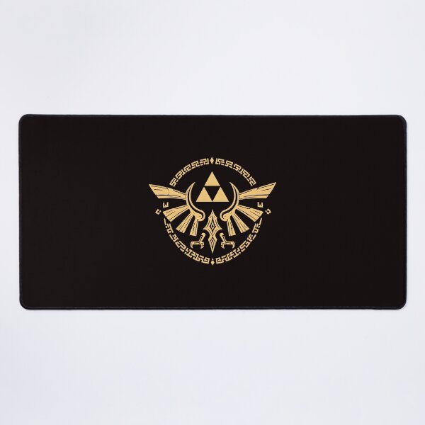 Artikelvorschau, Golden Emblem of Hyrule Gaming Art entworfen und verkauft von Pixelonersquare.