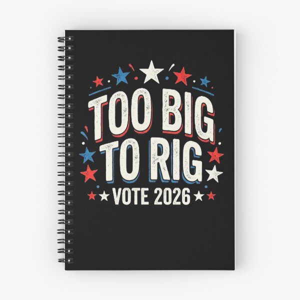 Item preview, Too Big To Rig Vote 2026 designed and sold by 519xdesign.