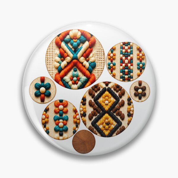 Item preview, Folk Circles in Harmony designed and sold by DansCreations42.