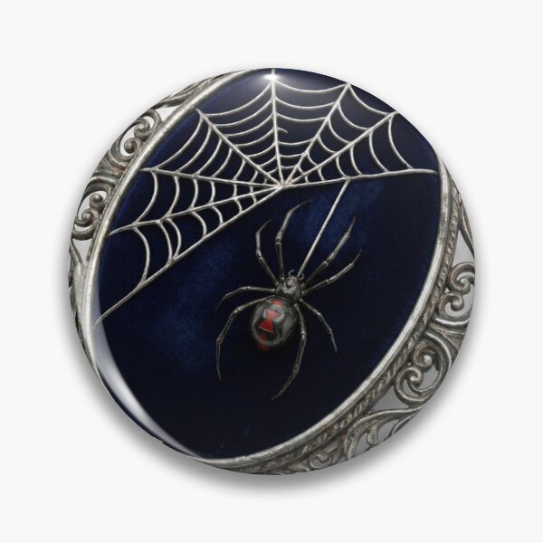 Item preview, Victorian Antique Cameo Spider Web Black Widow Elegant designed and sold by WorldShop17.
