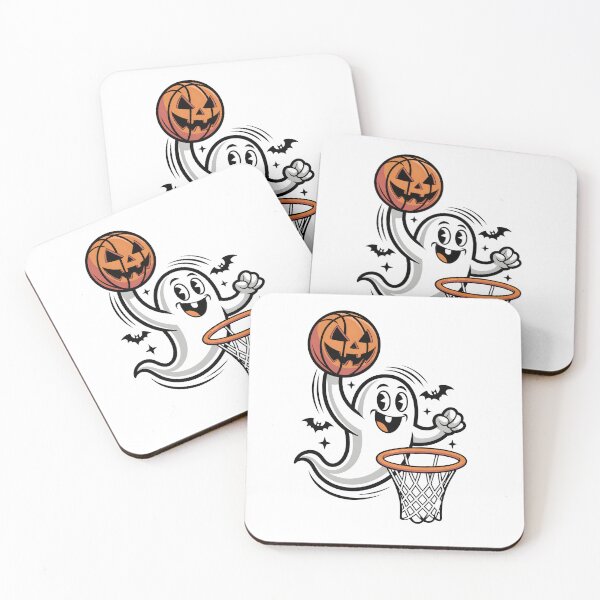 Item preview, Funny Cute Ghost Playing Basketball Pumpkin Halloween Costume designed and sold by limanol.