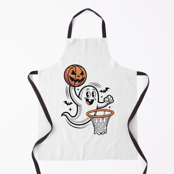 Item preview, Funny Cute Ghost Playing Basketball Pumpkin Halloween Costume designed and sold by limanol.