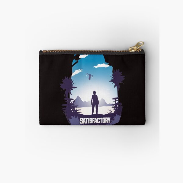 Item preview, Satisfactory Game Landscape Drone Silhouette Art designed and sold by Pixelonersquare.