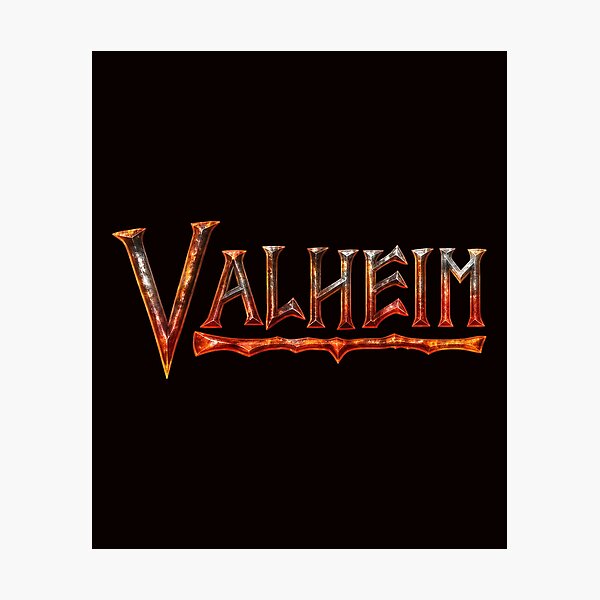 Item preview, VALHEIM Fiery Metallic  designed and sold by Pixelonersquare.