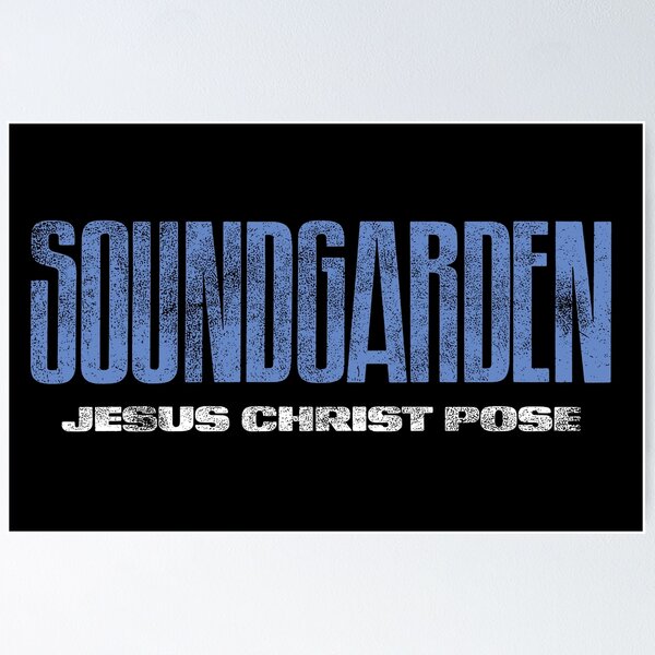 Item preview, soundgarden band jesus christ pose designed and sold by tracktracktrack.