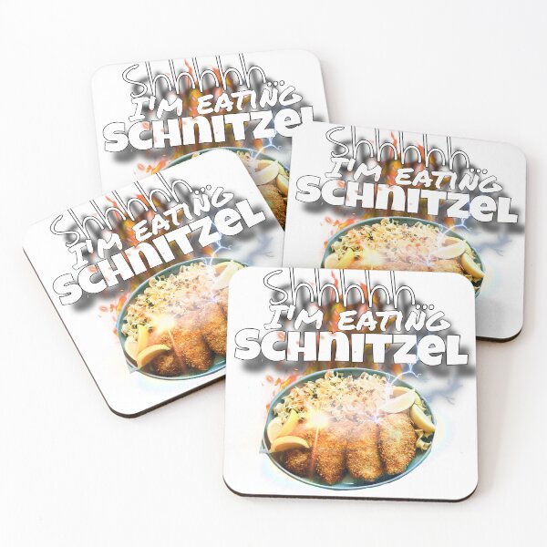 Item preview, Shhh... I Am Eating Schnitzel designed and sold by NERD WEAR.