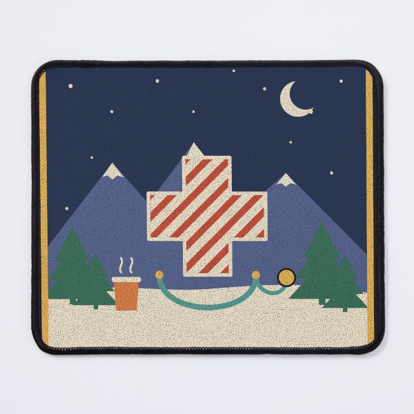 Item preview, North Pole Night Shift Funny Nurse Christmas designed and sold by somebasic.